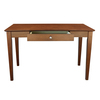 International Concepts Writing Desk with Drawer, 26 in D X 48 in W X 30 in H, Espresso, Wood OF581-41